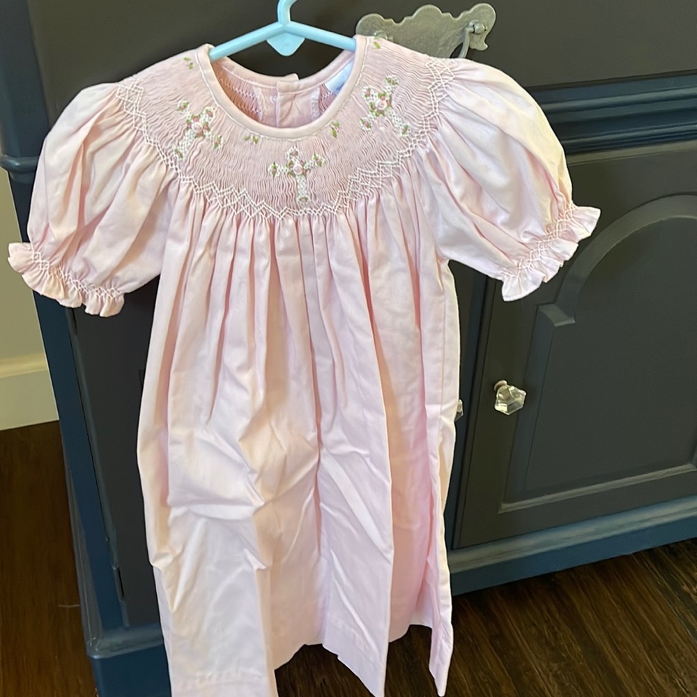 Remember Nguyen smocked cross dress- Size 18m